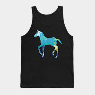 Cool horse horses colorful animal TShirt Tank Top